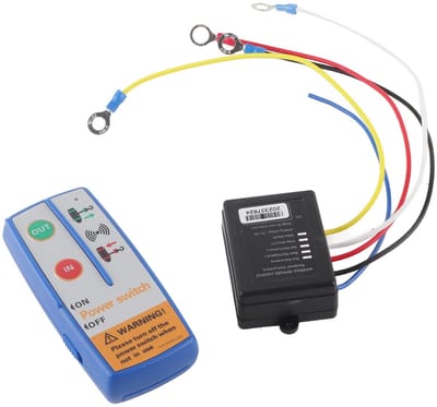 Allecto - Draadloze Afstandsbediening - 12V Elektrische Winch - Voor Dump Trailer - Betrouwbaar en Efficiënt - Handzaam - Gebruiksvriendelijk - Ges...