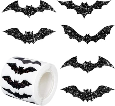 500pcs Halloween Stickers for Kids, Halloween Stickers Roll Halloween Stickers Rolls with Self-Adhesive Stickers for - ShopVlot