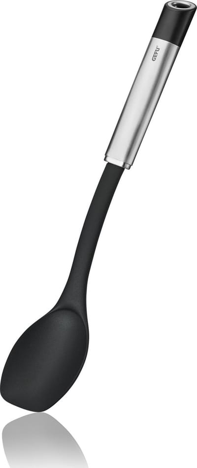 GEFU PRIMELINE Opscheplepel – Nylon – 33 cm – Voor Antiaanbakpannen – Hittebestendig tot 210°C – RVS Handgreep