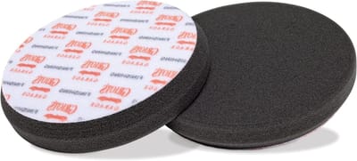 Schuim Afwerking Pads - Polijstpads Poetspads - Auto Polijsten - Open Cel Schuim - 55 inch - Zwart