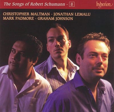 Schumann: The Songs Edition - 8: Mark Padmore, Jo