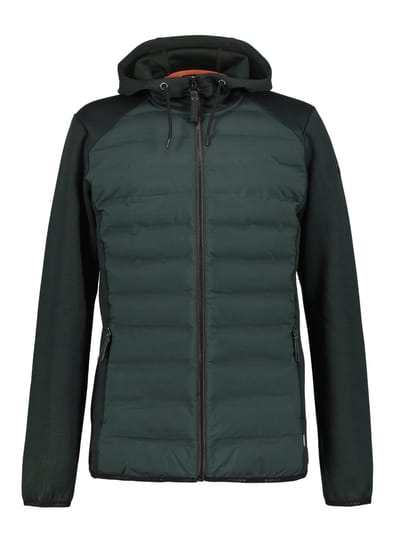 Icepeak Aikera Jas - Heren Gevoerde jas - Dark Green