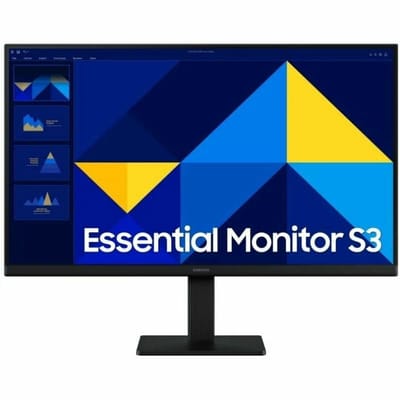Samsung Essential Monitor S3 LS24D304GAU LED-monitor Energielabel E (A - G) 61 cm (24 inch) 1920 x 1080 Pixel 16:9 5 ms HDMI, VGA IPS LED