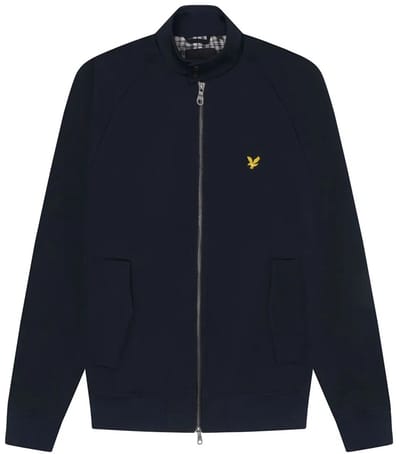 Lyle & Scott Donkerblauw Jack Met Logo