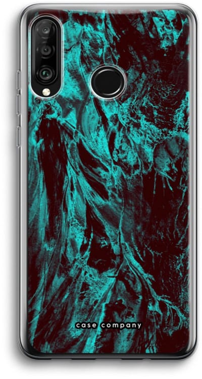 Case Company® - Hoesje geschikt voor Huawei P30 Lite hoesje - Ice Age - Soft Cover Telefoonhoesje - Bescherming aan alle Kanten en Schermrand