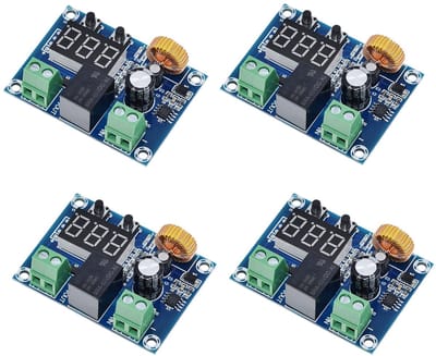 Allecto - Accubewaker - Laagspanningsbeveiliging - Programmeerbare schakelaar - DC 12 V-36 V - Batterijbescherming - Geschikt voor voertuigaccu's -...