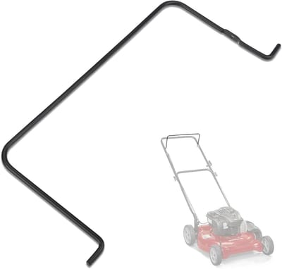 Grasmaaier Controle Bar - Veiligheidshendel Gazonmaaier - Veilig Gazon Onderhoud - Directe Vervanging - 34.5cm x 16.8cm - Zwart
