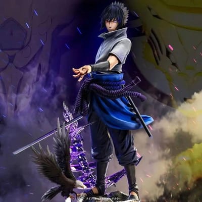 Shippuden Figuur Uzumaki Uchiha Sasuke Anime PVC Actiefiguur Speelgoed Standbeeld Model Verzameling Pop Verjaardagscadeaus Anime Figuur