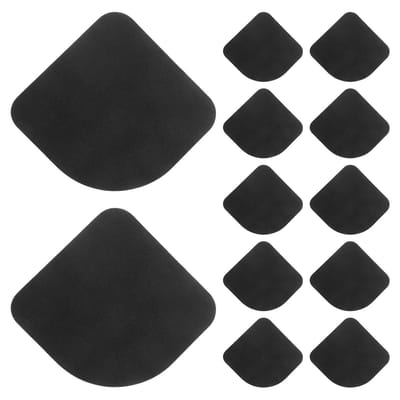 Wasmachine Stabilisatiepads - Antislipmat Apparaten - Geluidsreductie Trillingen - Robuust EVA Materiaal - 7.7 x 7.7 cm - Zwart