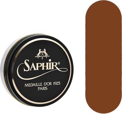 Saphir Medaille d'Or Pate de Luxe schoenpoets 50ml. Lichtbruin