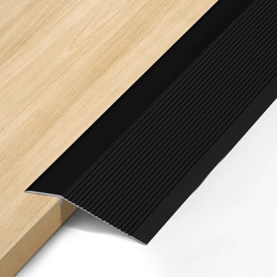 Aluminium drempelhelling 0.9m x 100mm - Zelfklevend overgangsprofiel voor hoogtecompensatie 8-40mm, ideaal voor deuren, vloeren en tegels