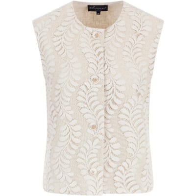 Elvira Collections Gilet amelia beige