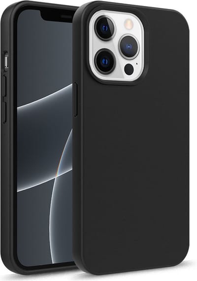 Multimedia & Accessoires TPU Matt Back Cover Case Hoesje geschikt voor Apple iPhone 13 – Zwart – Zachte Plastic - Siliconen – Matt – Soft Case – Flexibel