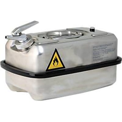 Doseer jerrycan, van rvs, 10 l