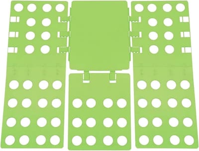 Vouwplank Kleding - Kleding Organizer - Efficiënt Vouwen - Herbruikbaar Ontwerp - 68 x 58 cm - Groen