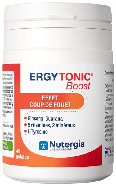 Nutergia Ergytonic Boost 40 Capsules