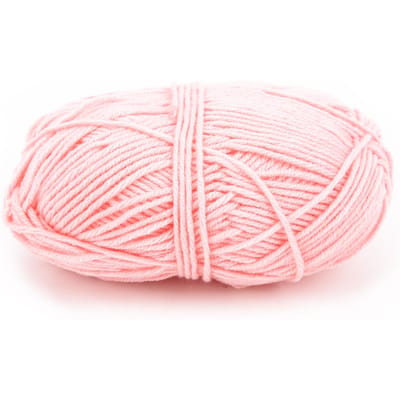 Haakgaren Zacht Huidvriendelijk Niveau Katoenwol voor Breien DIY Kinderkleding(Roze ) roze