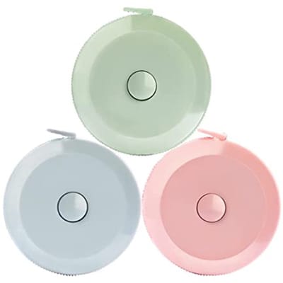 Meetlint voor meten van lengte, borst, taille - 3 stuks, 180 cm