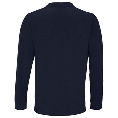 SOLS Unisex Adult Planet Poloshirt met lange mouwen (Franse marine)