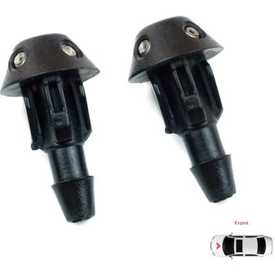 BSP560 2 Pièces Gicleur de Lave-Glace de Pare-Brise Avant pour Peugeot 106 205 306 309 Citroen Saxo 643871 643825