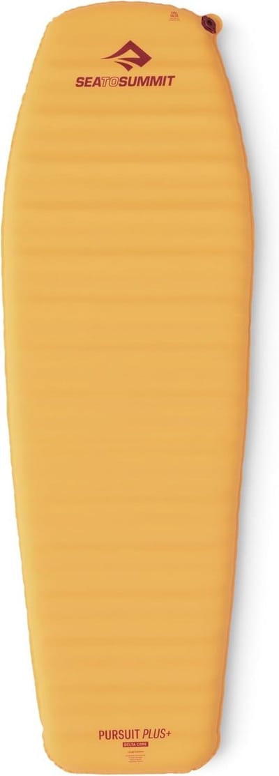 Sea to Summit Pursuit Plus SI Slaapmat - Taps toelopend, 7.5 cm Dik, Zelfopblazend voor Optimaal Comfort in de Wildernis, Lichte & Duurzame Constructie