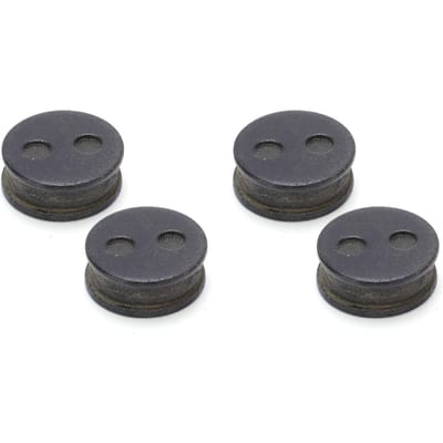Lot de 4 paires de plaquettes de frein à disque semi-métalliques en résine cétonique pour vélo électrique de montagne BB5 M446 gray