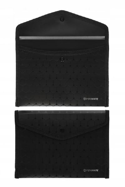 Penmate A4 Luxe Zwart Kaart Met Drukknoop