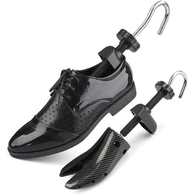 Koolstofvezel Schoenondersteuningsapparaat Uitbreidbaar voor Hoge Hakken Platte Schoenen Duurzaam Plastic Schoenverwijderaar L gray