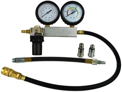 GEKO Cilinderdrukverlies Tester - Geschikt voor Benzinemotoren - Inclusief Adapterset
