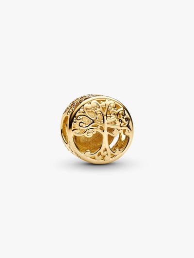 Fler® | Bedel | Past op populaire bedelarmbanden (standaard - 3mm) | Familie Boom Bedel | Hangbedel Charm | 925 sterling zilver | Valentijnsdag Cadeau | Sinterklaas kado | Kerstcadeau | Verjaardagsgeschenk | Vriendschap