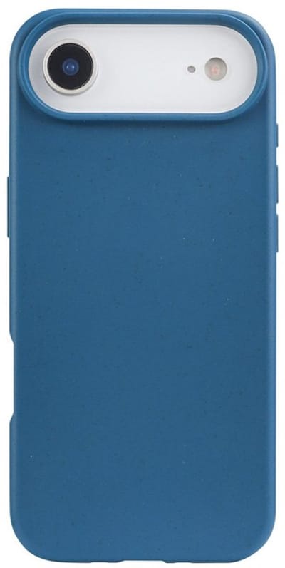 Mobiq - Flexibel Eco Hoesje geschikt voor iPhone 17 Air - blauw