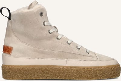 Shabbies Amsterdam - CHEWY LILY Ankle Boot Suede Light Grey - Maat 41