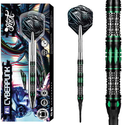Shot AI Cyberpunk 90% - Soft Tip Darts