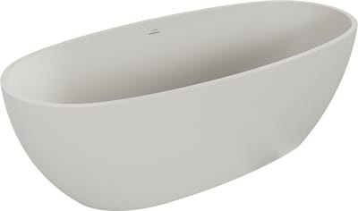 Mexen Torino vrijstaande badkuip van composiet 155 x 78 , beton mat - 57271557861