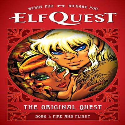 ElfQuest Het Originele Quest Boek 1 Vuur en Vlucht door Richard Pini Hardcover Boek 9781506748467