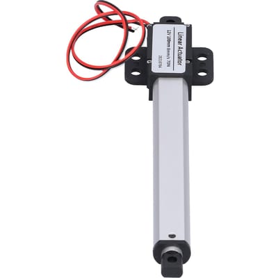 Actionneur linéaire 100 mm, tension d'entrée 12 V, faible bruit, protection contre les courts-circuits, mini-actionneur linéaire électrique