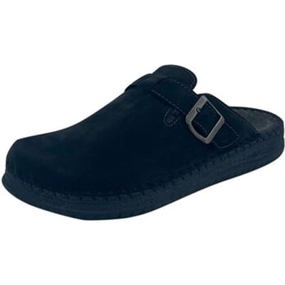 Rohde Zwart Nubuck Pantoffel