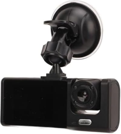 Dual dashcam - Dashcam voor en achter - Auto camera dashcam - Dashcam auto - Dual dashcam voor auto - Zwart