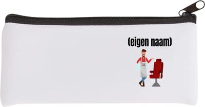 Akyol - kapper met eigen naam Etui - Kapper - iemand die kapper is - barbershop - cadeau - verjaardag - zelf gepersonaliseerd - 20 bij 9 cm