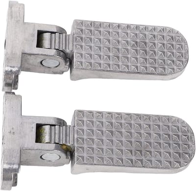 Opvouwbare Voetsteunen - Fiets Pedalen - Extra Comfort - Antislip Grip - 8mm Gat - Zwart