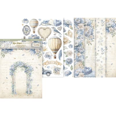 Stamperia - Timeless A4 Rice Paper Selection (6pcs) (DFSA4XWE)