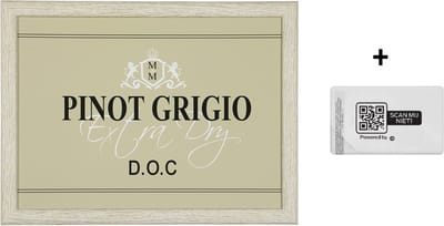 Mars & More Schootkussen – Laptray – Dienblad met kussen - Laptoptafel - Schoottafel - wijn Pinot Grigio beige 43x33cm met pepermuntdoosje
