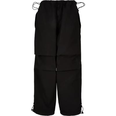 Urban Classics - Cotton Parachute Wijde broek - L - Zwart