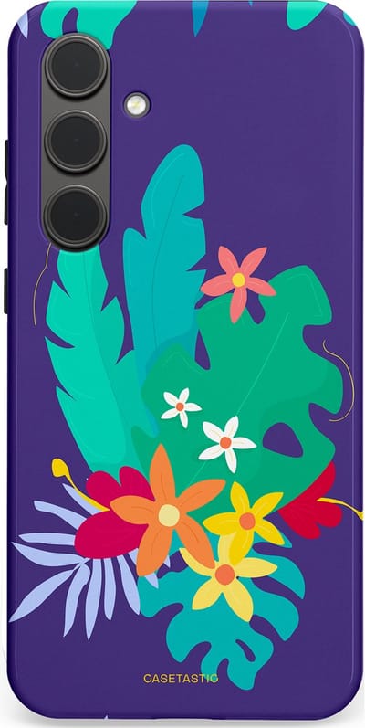 Casetastic Hoesje Geschikt voor Samsung S24 Plus - Stijlvolle Beschermende Duo-layer Case - Surfplant