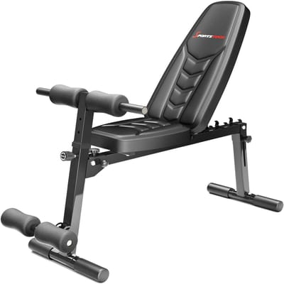 Sportstech Halterbank BRT500 | 8in1 multifunctioneel | Opvouwbaar