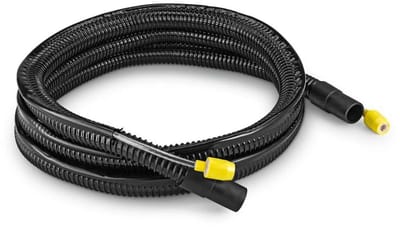 Spuit- en zuigslang - Waszuigslang - Meubels reinigen - Flexibele slang - 4 meter 32 mm - Grijs