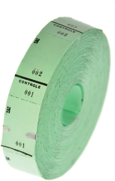 ROL 1000 TICKETS GROEN