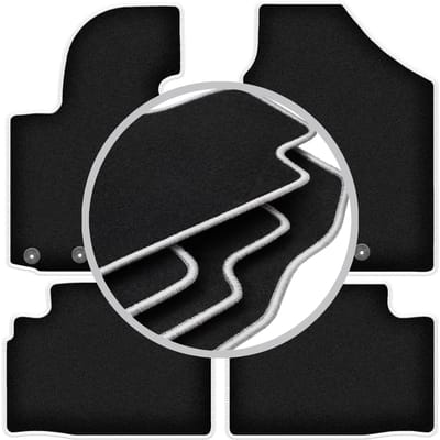 CARLUX-SILVER automatten voor: Hyundai ix35 SUV (2009-2015)