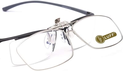 Vergrootglas Leesbril Clip-On Vergrootglas voor Brillen - Draagbaar en Krasvrij