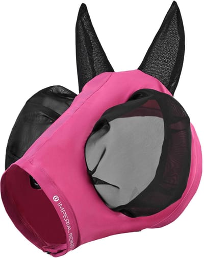 Imperial Riding - Flymask IRH Trail Ride - Vliegenmasker - Pink - Maat Cob